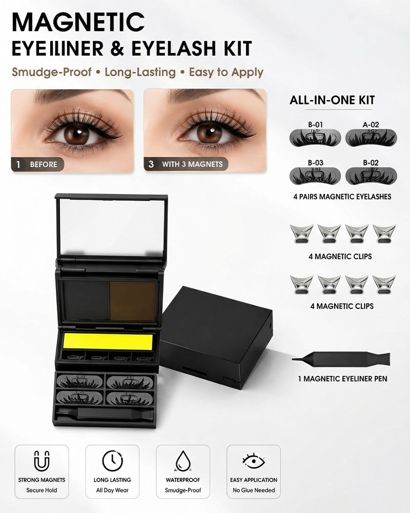 3-in-1 Eyeliner & Lash Stamp Kit