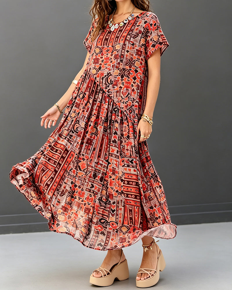Casual Short Sleeve Dress