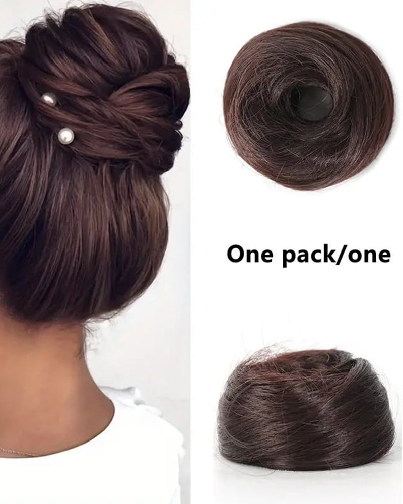Synthetic Messy Bun Hair Piece for Women