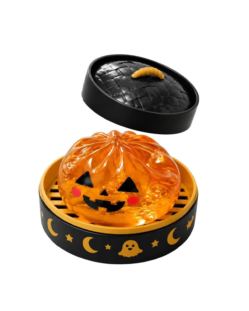 Halloween Cute Scary Ghost Maruko Squishy Squeeze Toy Set, Mini Portable Stress Toy, Sensory Products for Halloween Things, Party Treat Bag Fillers & Mini Gifts