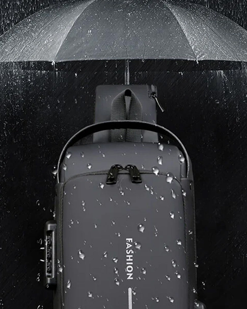 Password anti-theft chest bag