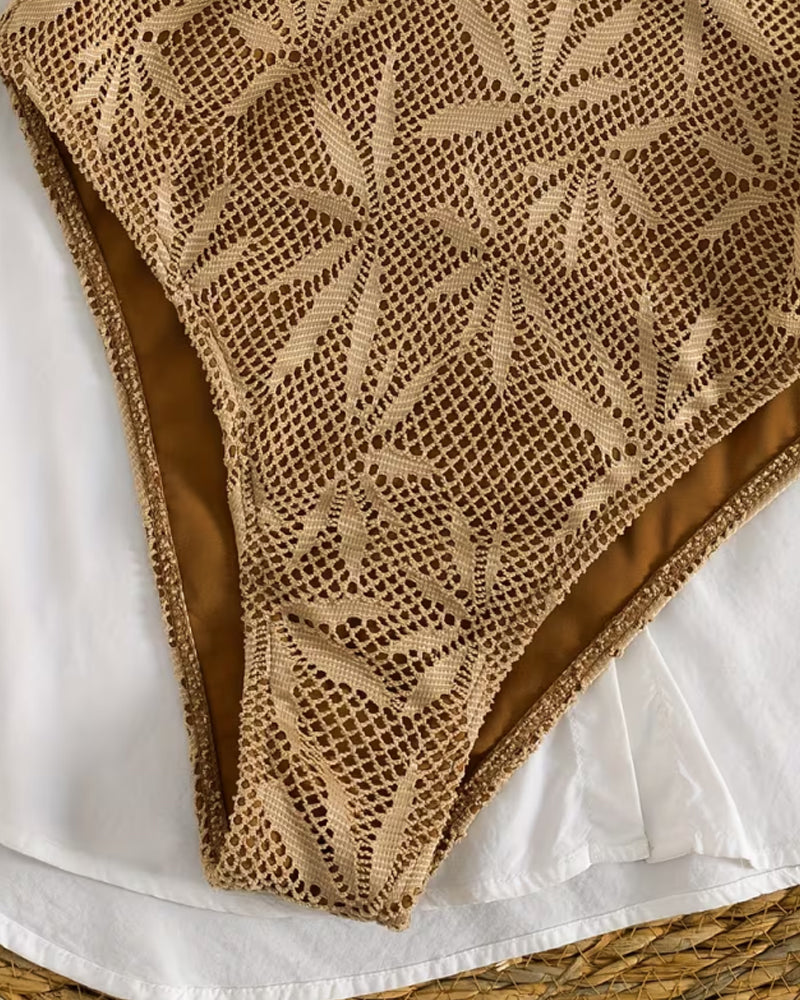 Boho Style Halter One-Piece