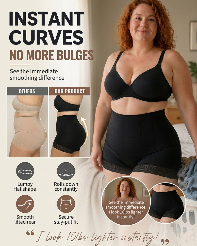Women's Cross Tummy Control Shapewear Panties
