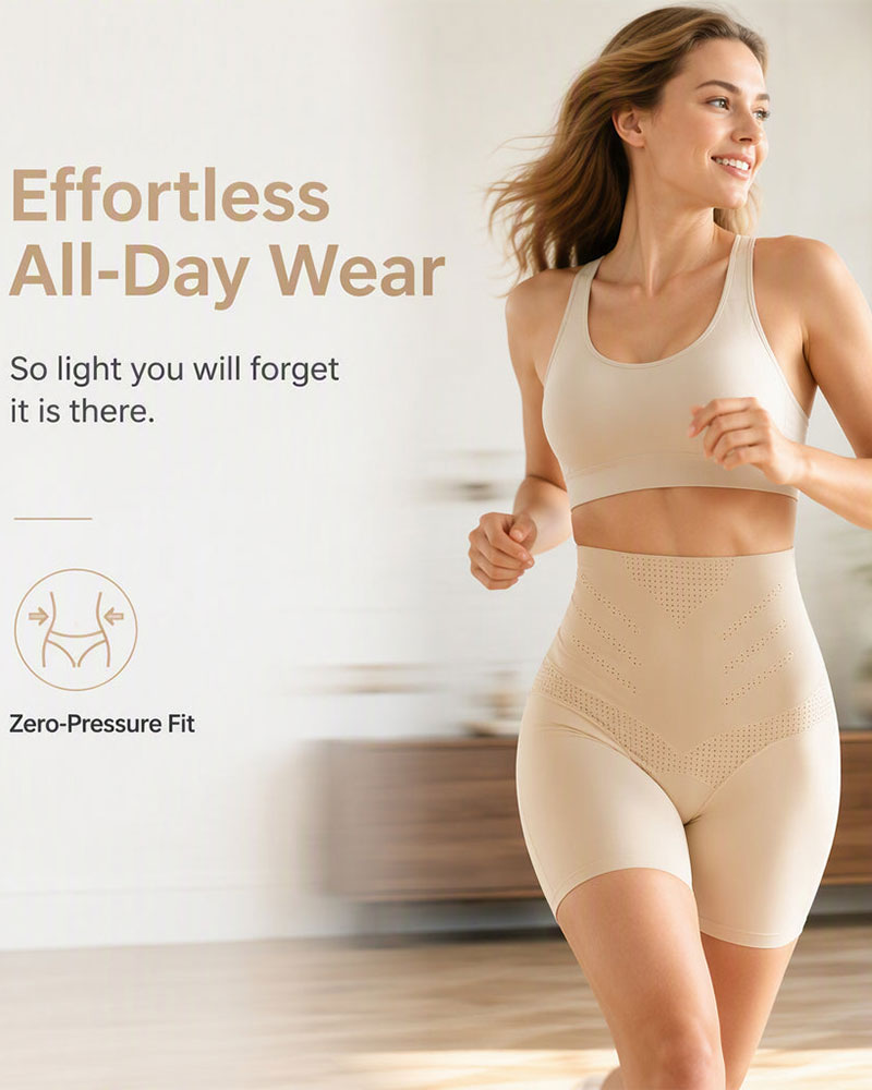 Seamless Tummy Control Safety Shorts for Women