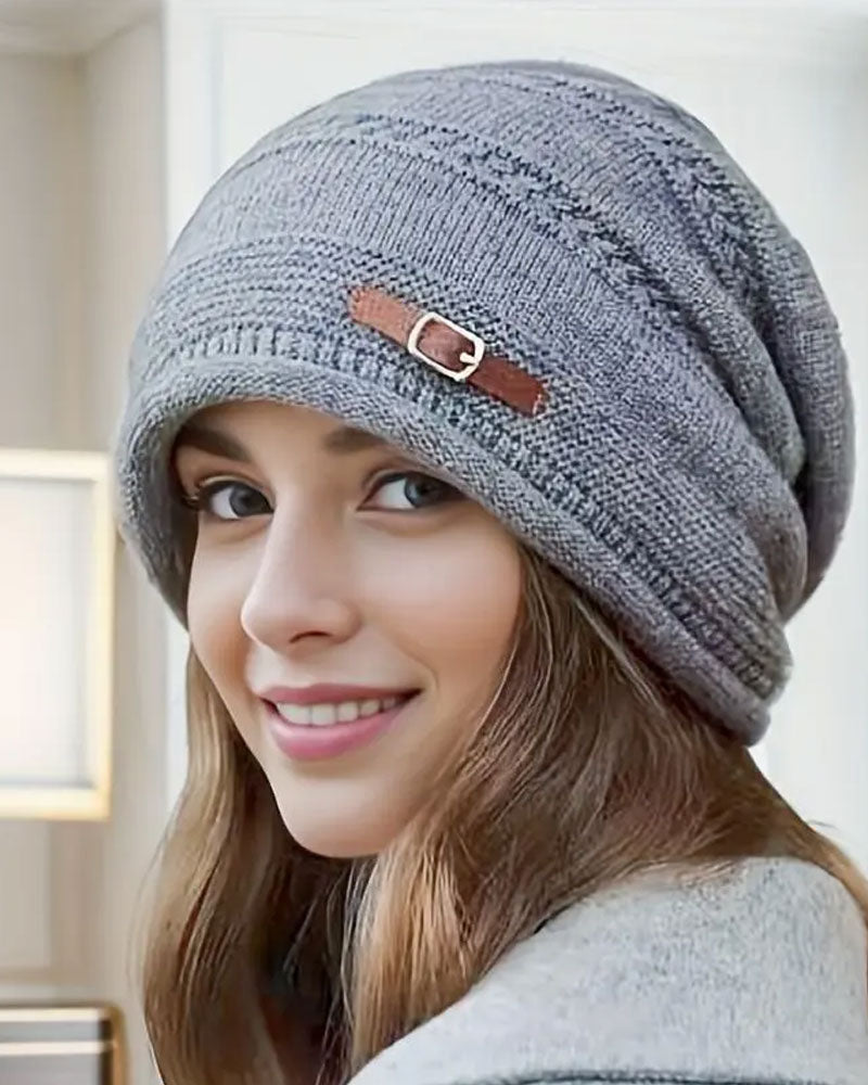 Solid Color Slouchy Beanie