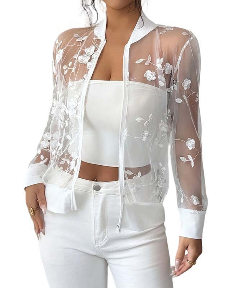 Mesh Sun Protection Coat
