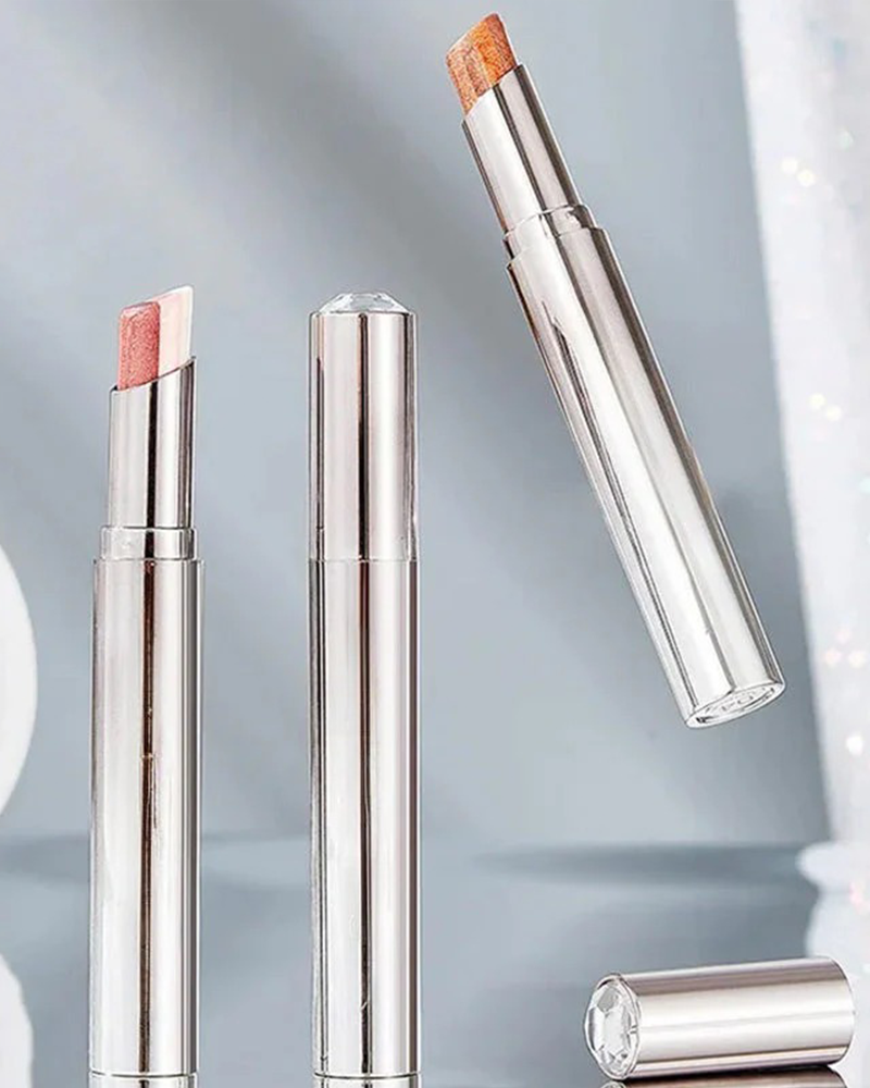 Waterproof Glitter Eyeshadow Pencil With Color Gradient