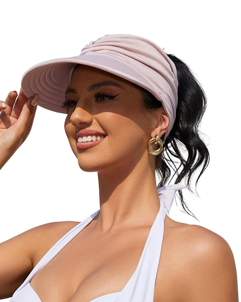 Casual Elastic Visor Hat