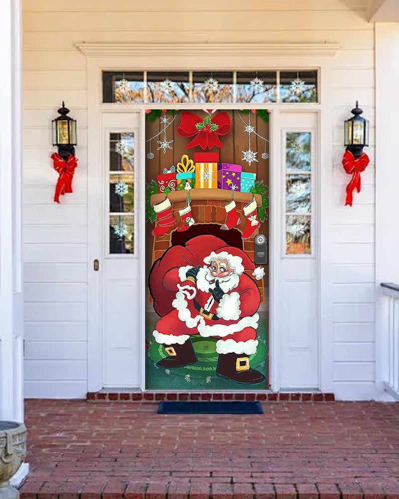 🌟2025 Christmas And Halloween Front Door Decoration