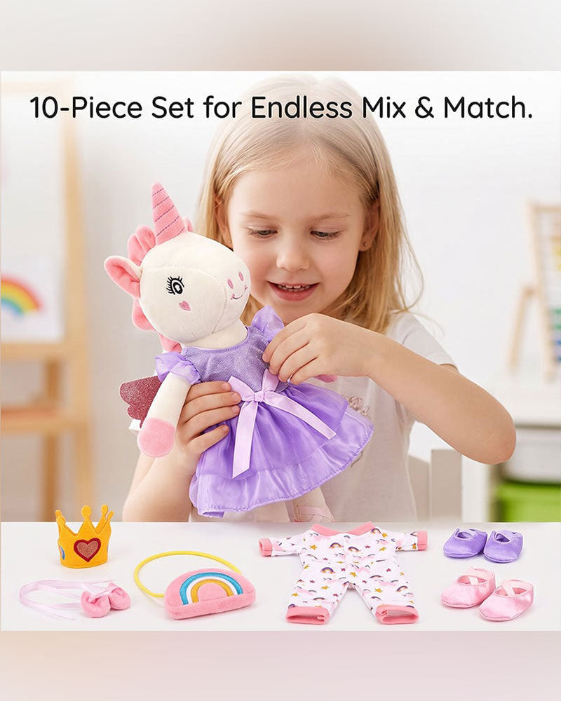 Ballerina Unicorn Plush Toy