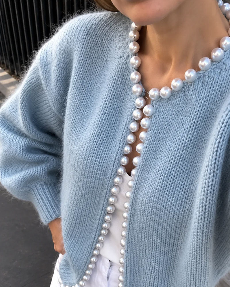 Gentle Pearl Sweater Cardigan
