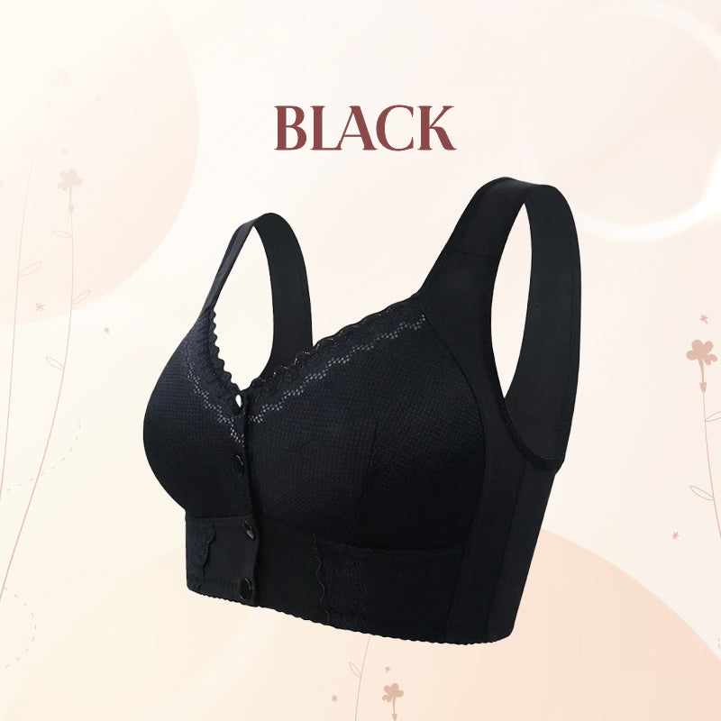 Front Closure Breathable Bra for Seniors
