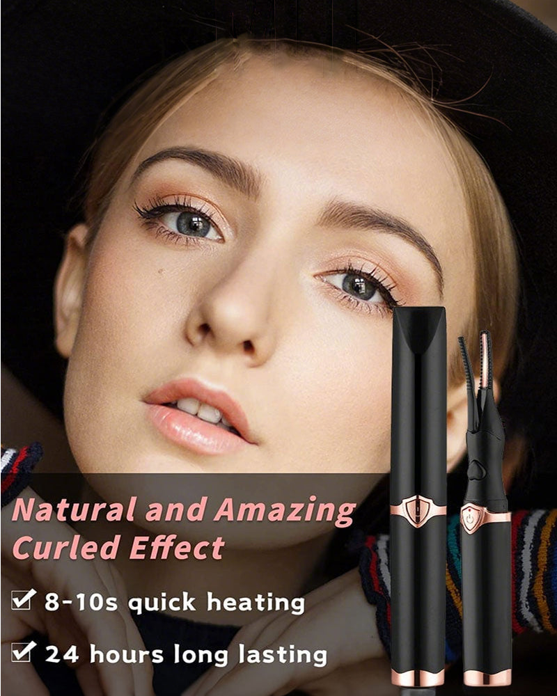 🔥Electric Eyelash Curler for Instant Glam✨ Blink & Dazzle! 👁️