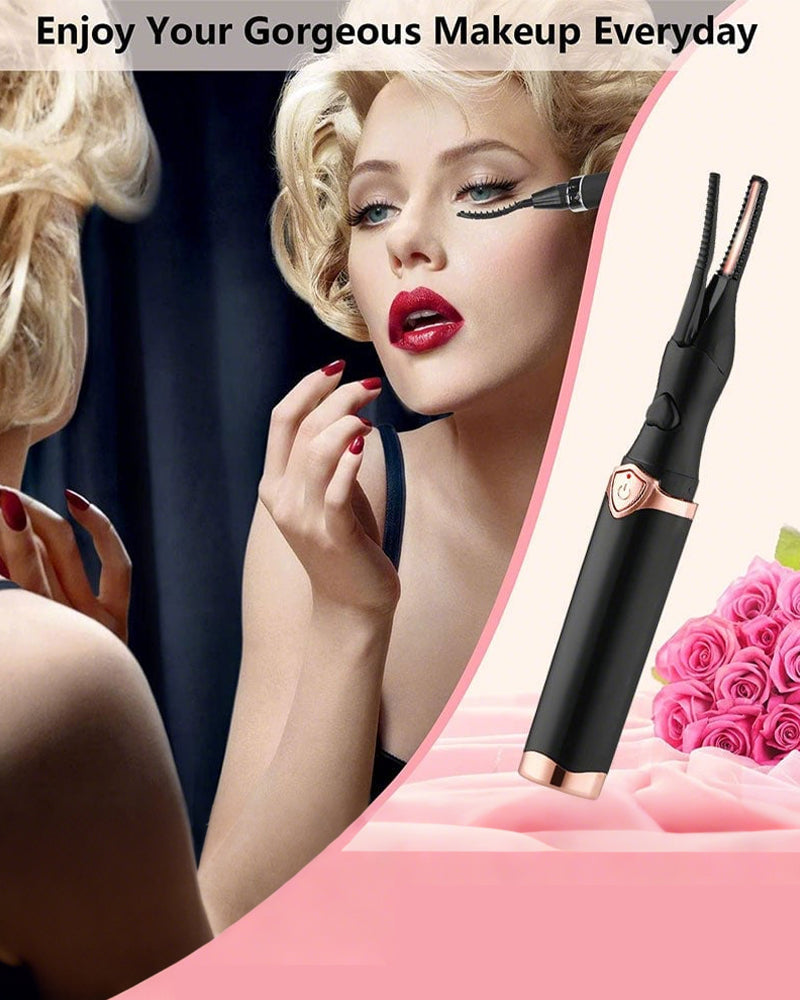 🔥Electric Eyelash Curler for Instant Glam✨ Blink & Dazzle! 👁️