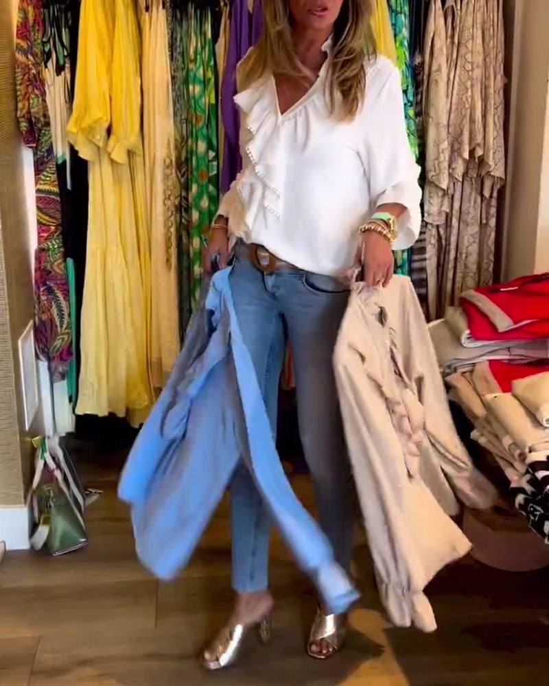 Women's Designer ruffled Blouses