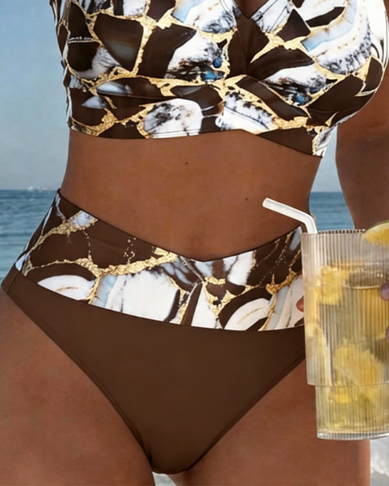 Strap Cut-Out Designer Bikini