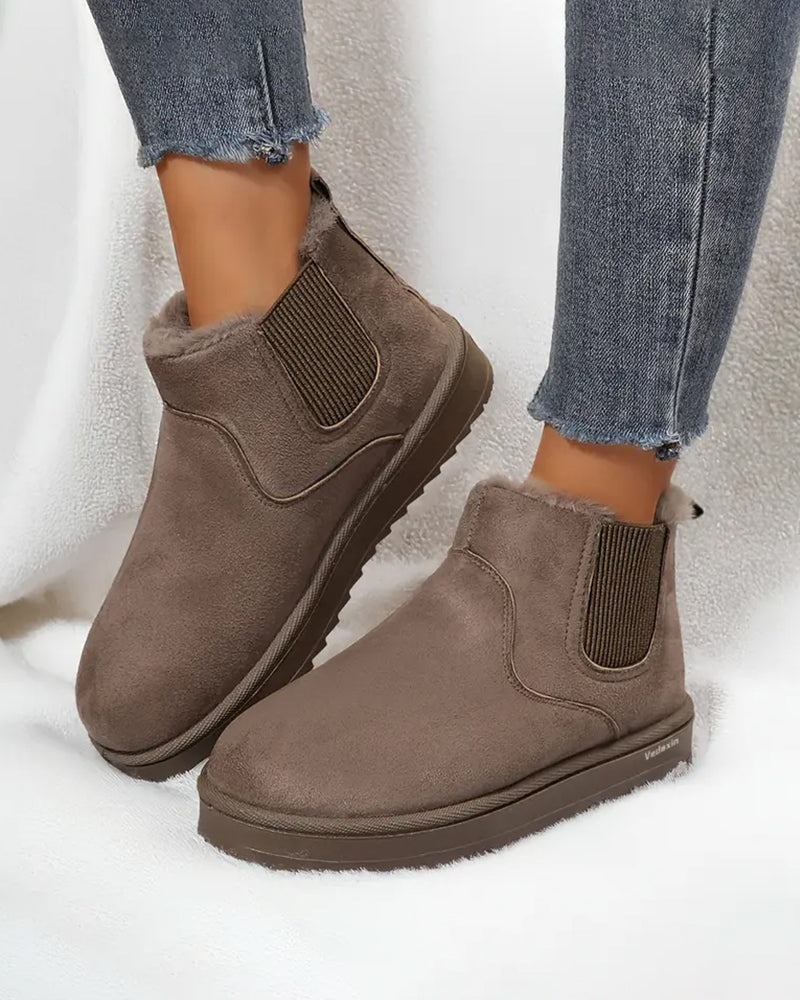 Women's Thick Soled Winter Snow Boots
