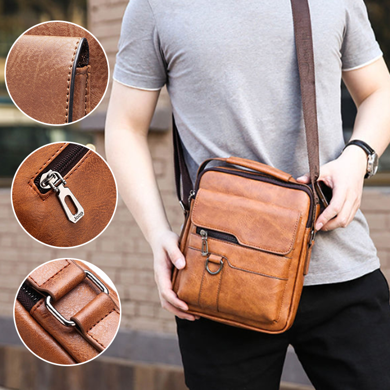 Crossbody Bag Men's Shoulder Bag Vintage