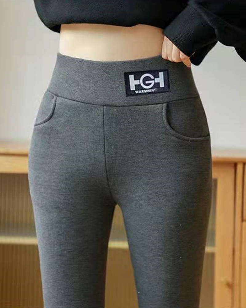 Thick Outer Fleece Leggings