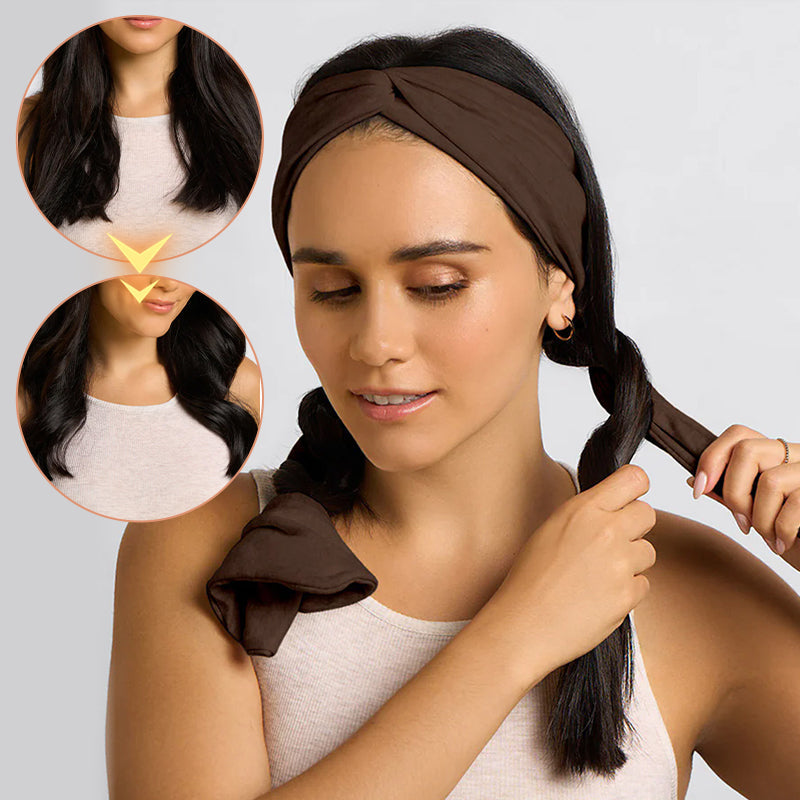 Heatless Curling Yoga Headband