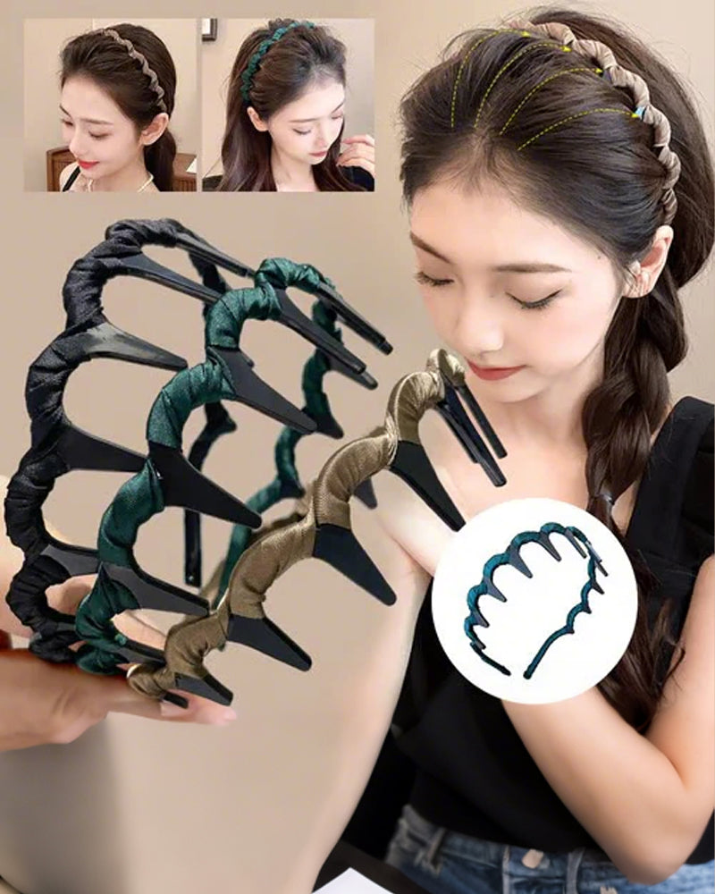 🔥Hot Sale🔥Vintage Headband With Artificial Pearl And High Crown