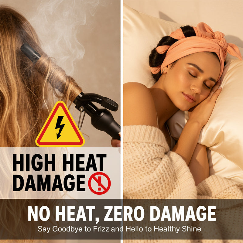 Heatless Curling Yoga Headband