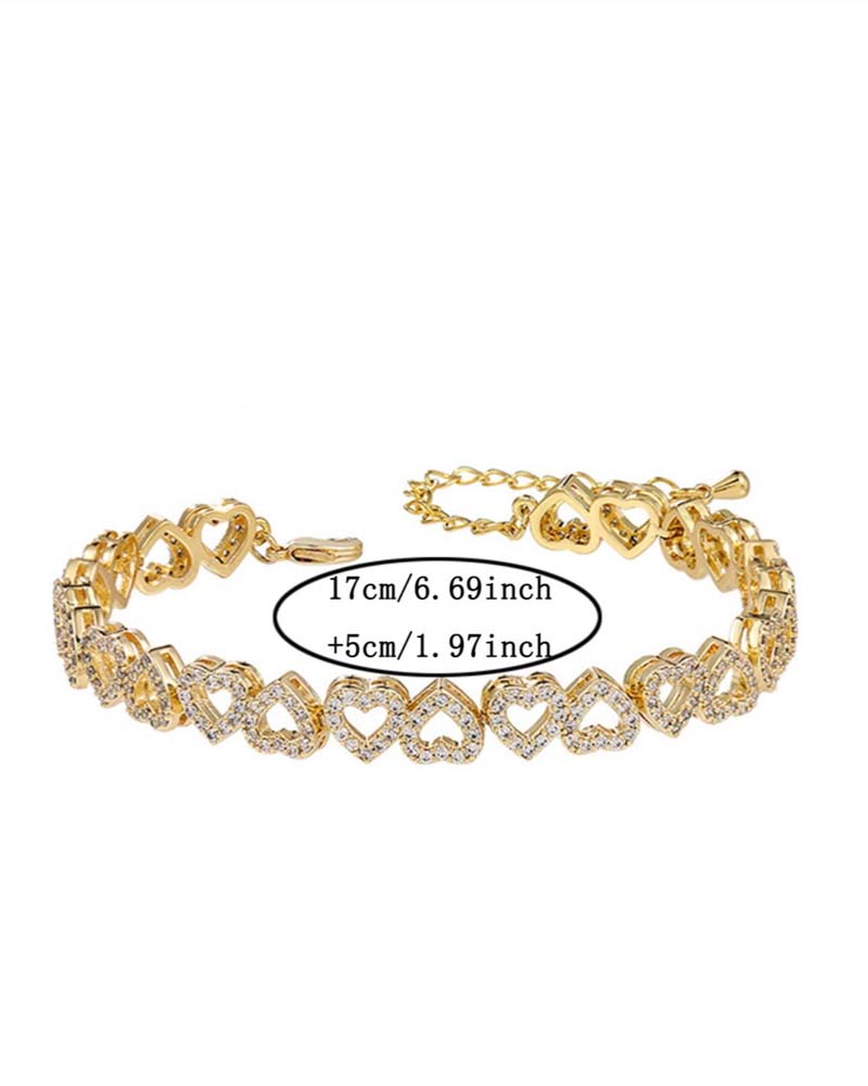 Love Diamond Fashion Bracelet