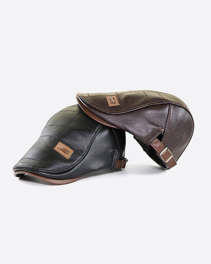 New Fashion Leather Beret