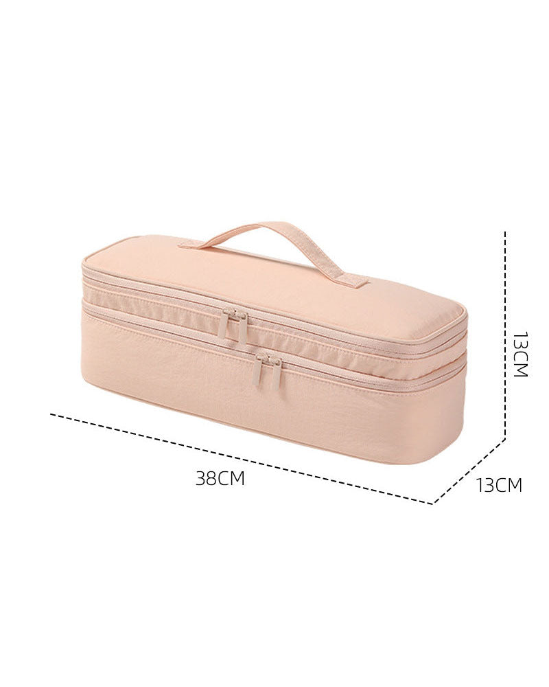 Portable Quilted Travel Storage Bag