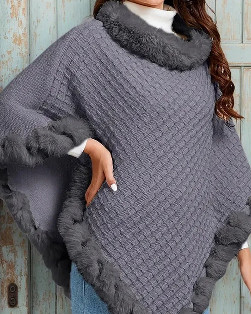 Ultra Warm Knitted Woman Scarf