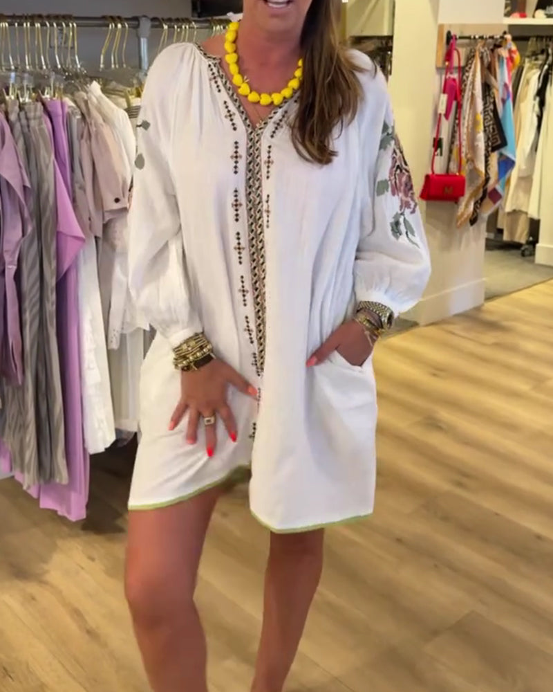 Boho Short Loose Dress