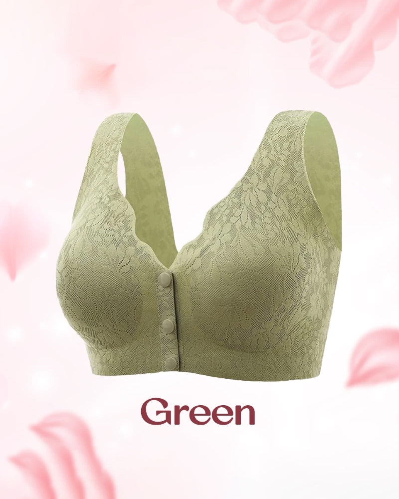 A Front-Closure Seamless Bra