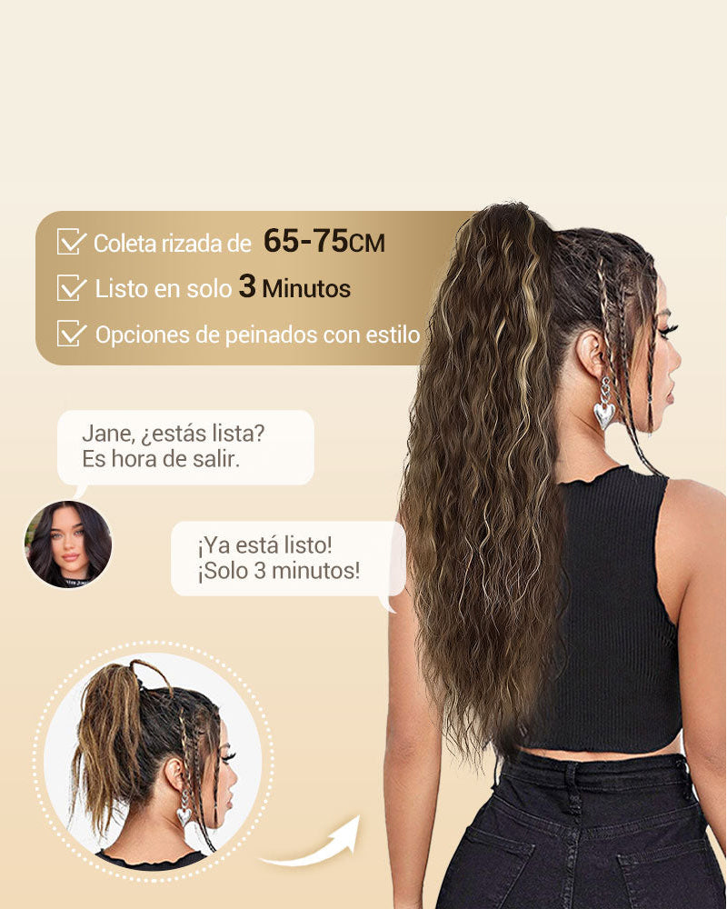 Long Voluminous And Curly Hair Extension