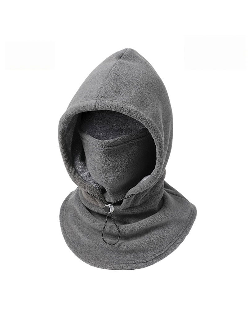 Fleece Double Layer Integrated Hat