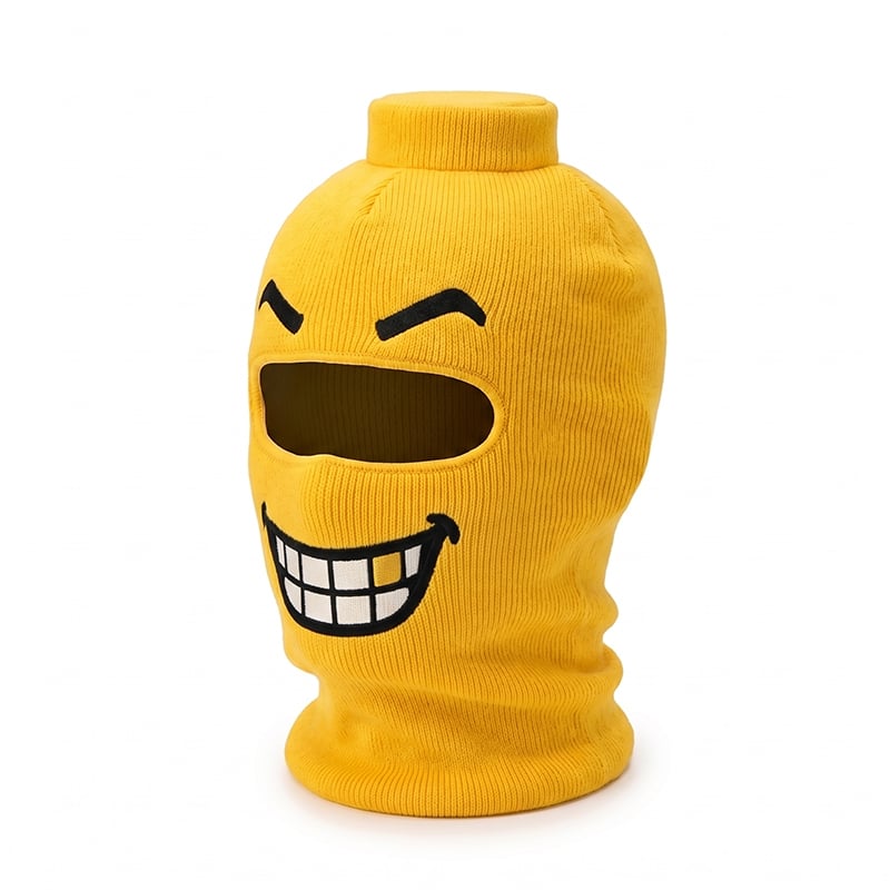 Funny ski headgear