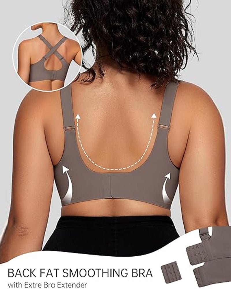Womens Wireless Bras V Mesh Comfortable Bralette Supportive