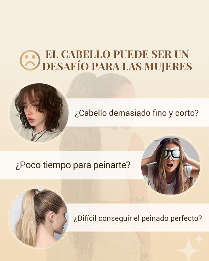 Long Voluminous And Curly Hair Extension