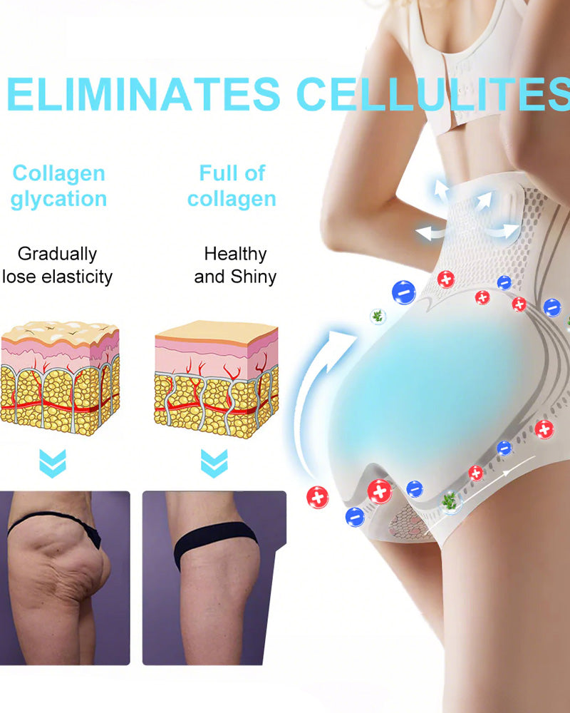 Fat Burning Lce Silk Lonic Fiber Shaping Shorts