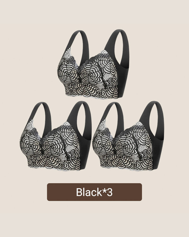 🤩LAST DAY OF SALE 🔥Ultimate Lifting & Support Lace Plus Size Bra
