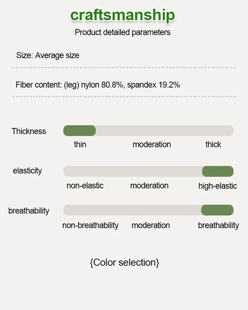 Anti-Snag Knee High Socks