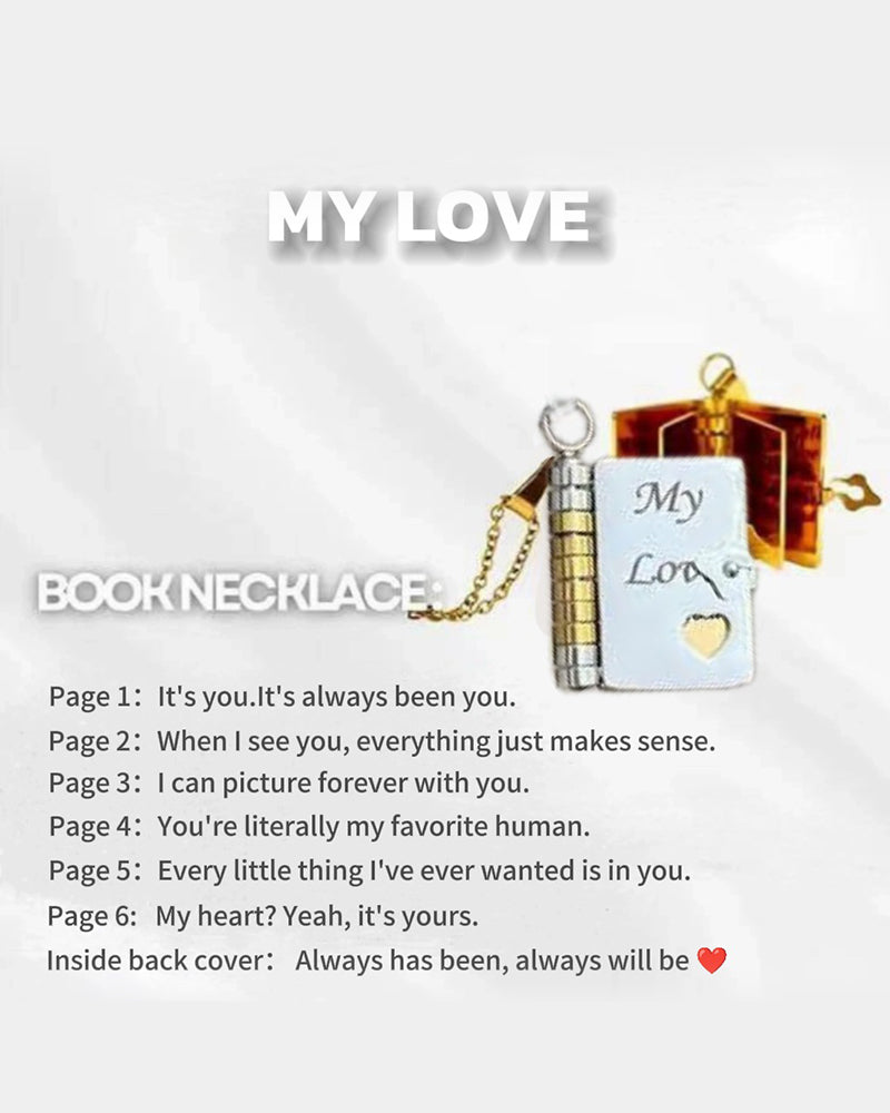 💥💥My Little Star Book Necklace