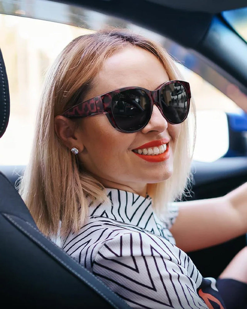 Polarized UV400 Protection Trendy Round Sunglasses