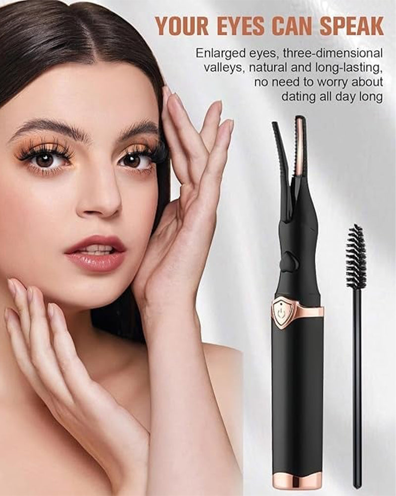 🔥Electric Eyelash Curler for Instant Glam✨ Blink & Dazzle! 👁️
