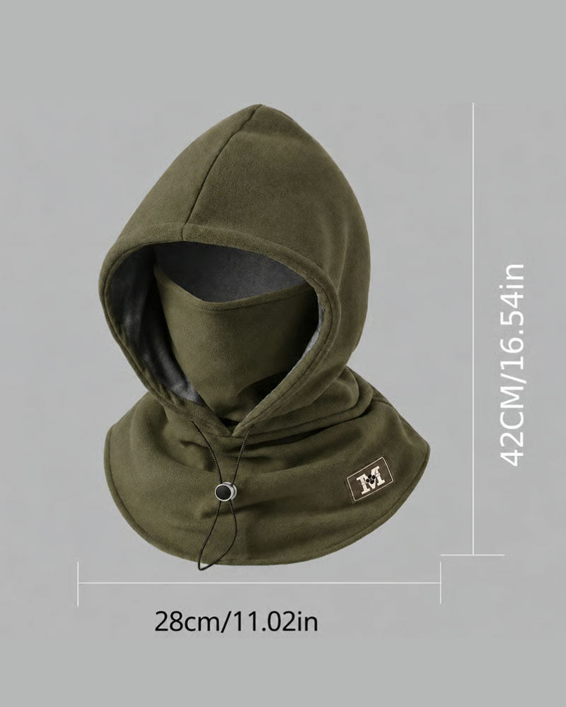 Fleece Double Layer Integrated Hat