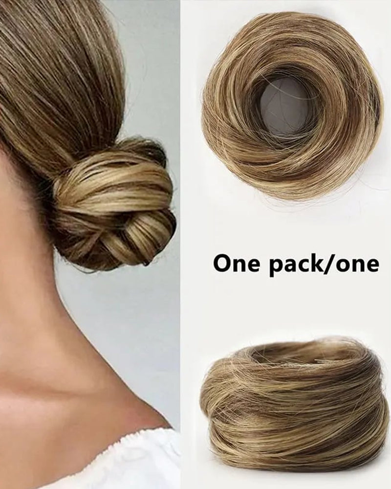 Synthetic Messy Bun Hair Piece for Women
