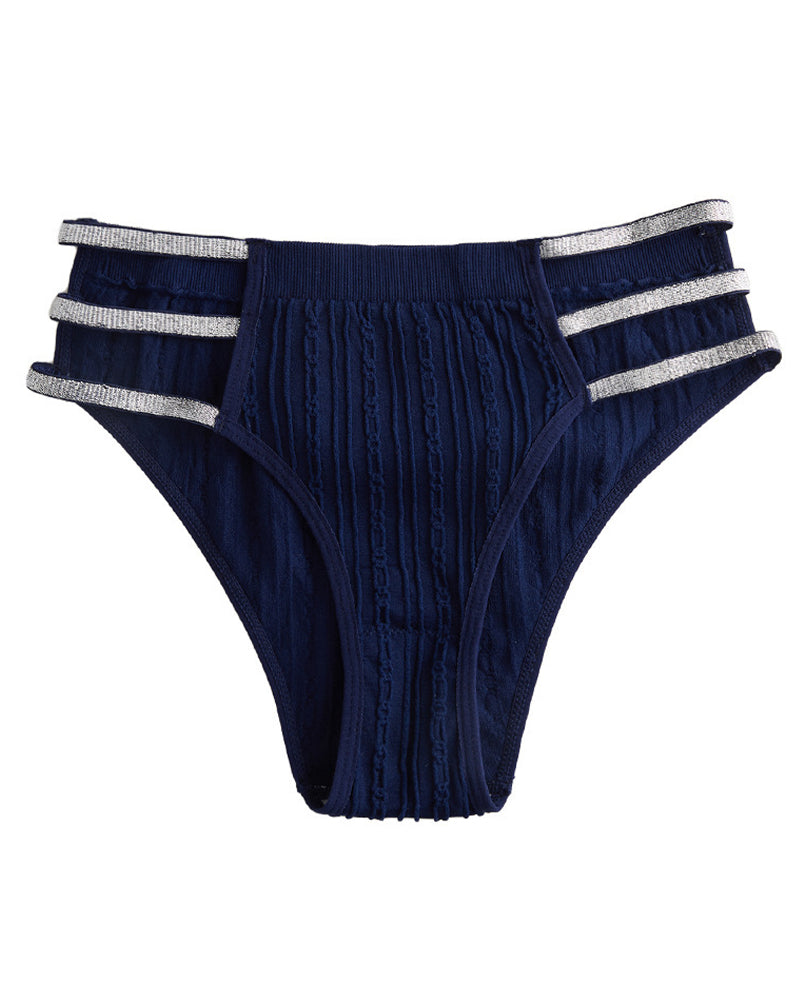 Mature Elegant High-Waist Cut Panties