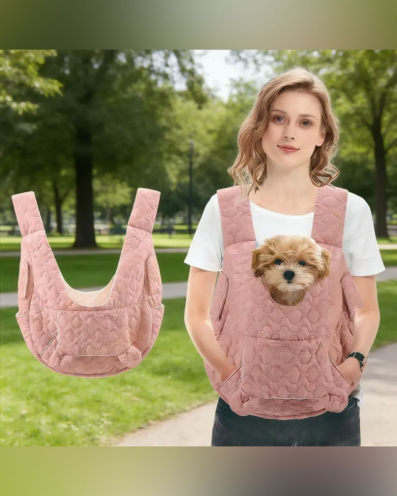 Adjustable Front Facing Pet Backpack Removable Bottom Safety Structure