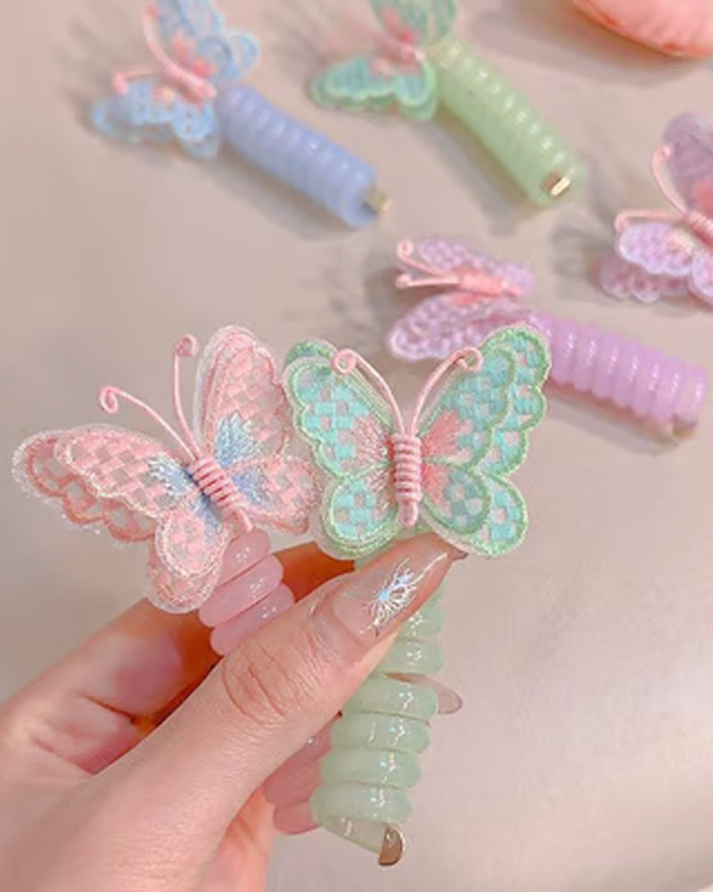 Butterfly Telephone Wire Hair Bands