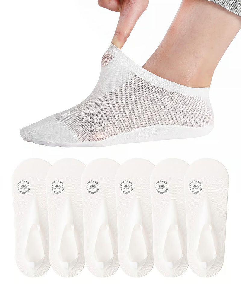 Men's Ice Silk Boat Socks