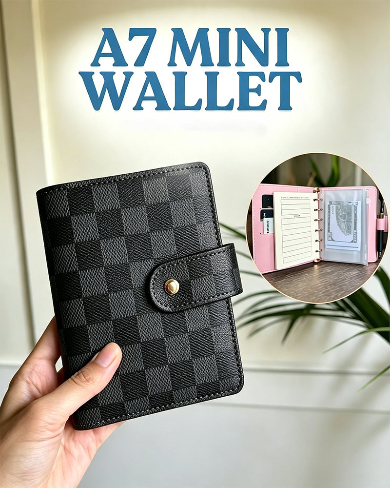 Checkerboard Planner Refillable Notebook